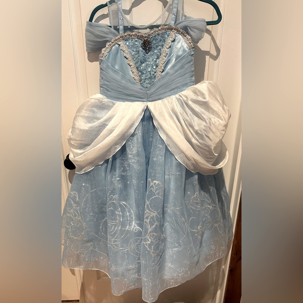 Disney Parks Castle Collection Cinderella Princess Dress Costume 7 8